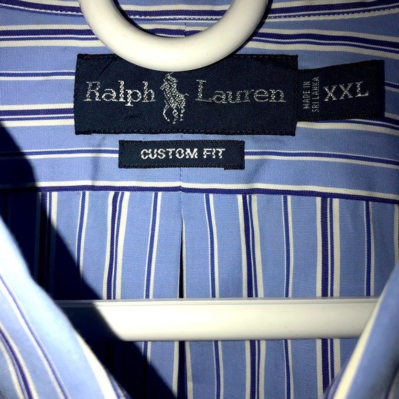 Ralph Lauren button down Custom Fit Shirt NWOT! - Picture 4 of 5